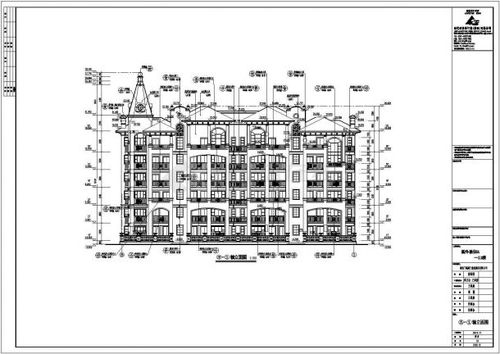 福州某六层住宅楼建筑设计施工图纸