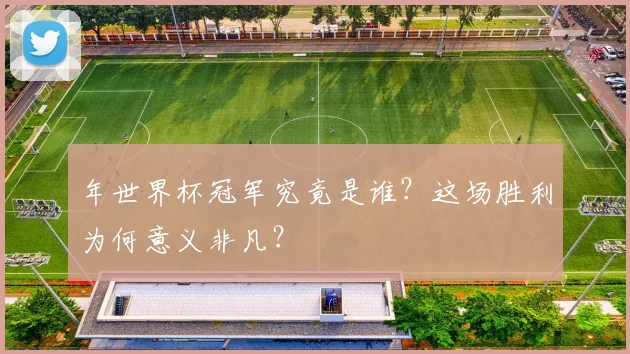 年世界杯冠军究竟是谁？这场胜利为何意义非凡？